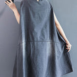 Original Split-Joint With Pocket Denim Dress