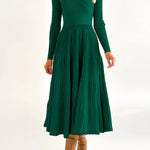 Irregular Ladies Solid Color Wool Knit Skirt Knitted Skirt