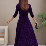 Denise | Luxurious Velvet Elegance Gown