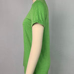 Short Sleeves Solid Color Round-Neck T-Shirts Tops