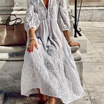 Flower Language Lace Dress