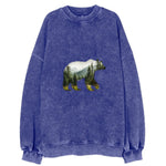 Forest Guardian Bear Vintage Sweatshirt