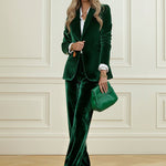 Loose Wide Leg Solid Color Pants