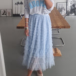 Midi Rock Fifth Avenue Lace Skirt