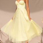 Modern-day Princess Chiffon Suspenders Party Maxi Dress