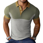 Men's Summer Skin Friendly and Comfortable Polo T-Shirt