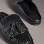 Maeve Kiltie Tassel Loafer Mules