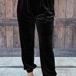 Velvet Pocket Pants