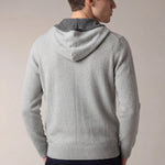 Santoni Extrafine Hoodie Grey