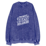 I'm Not Lazy I'm On Energy Saving Mode Vintage Sweatshirt