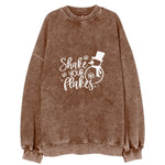 Winter Wonderland Shake Your Flakes Vintage Sweatshirt