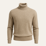 Carezza Cashmere Turtleneck Dark Beige