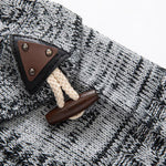 Horn Button Hooded Sweater