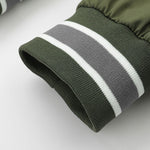Detachable Hooded Bomber Jacket