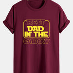 Regular Fit Slogan Print Cotton T-Shirt