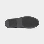 BLACK ESSENTIAL LEATHER SNEAKER