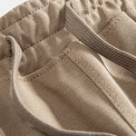 3 Pieces Mid Length Drawstring Shorts