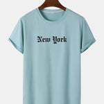 New York Print Arc Hem T-Shirt