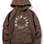Worldwide Character Star Print Hoodie
