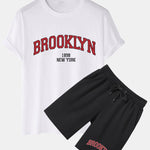 Brooklyn Print T-Shirt & Shorts