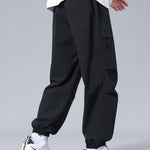 Camouflage Dissolving Bear Print Relax Fit Sweatshirt & Drawstring Jogging Pants