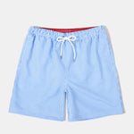 3 Pieces Vertical Striped Drawstring Swim Shorts