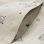 Astronaut Print Pocket Corduroy Jacket