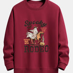 Ghost Cowboy Print Relax Fit Sweatshirt