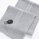 Detachable Scarf Neck Sweater