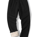 Teddy Lined Straight Leg Pants