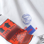 Slogan Label Print Sweatshirt
