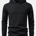 3 Pieces Long Sleeved Cotton Hooded T-Shirt