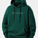 Be Kind Print Relax Fit Hoodie