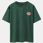 BOOSCH Beer Ghost Print Drop Shoulder Oversize T-Shirt