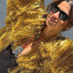Gold Fringe Jacket
