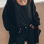 Ready for Fall Knit Long Sleeve Pocket Oversized Cardigan
