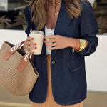 LULÚ DENIM BLAZER
