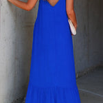 KIMONIE Pocket Plain Maxi Dress