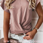 Margovil O Neck Short Sleeve Basic T-shirt