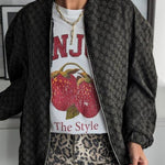 Oversized Bomber Jacket