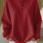 Anne | Casual sweatshirt with collar
