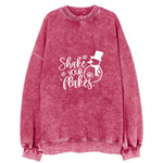 Winter Wonderland Shake Your Flakes Vintage Sweatshirt