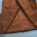 Urban Loose Solid Color Belted Woolen Coat
