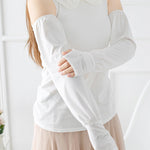 Solid Color Ice Silk Loose Sun Protection Sleevelet