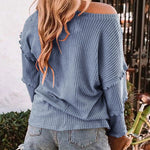 Overside Off the Shoulder Sweatshirt