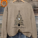 Luna ��� Fluffy Heart-Button Knit Sweater