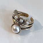 Pearlinlay Opening Ring