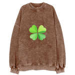Leaf Clover Vintage Sweatshirt