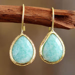 Yuriyawi' Amazonite Drop Earrings