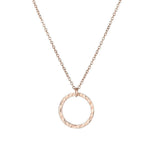 LUXE Organic Open Circle Necklace